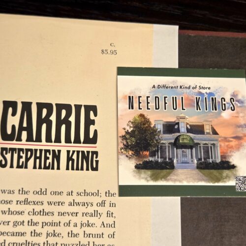 Stephen King — Carrie First Edition Ex‑Library Copy (1974)