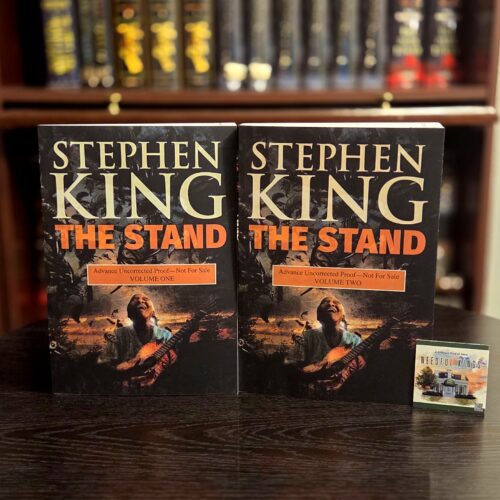 Stephen King The Stand Cemetery Dance Advance Uncorrected Proof (2021) — Volumes I & II