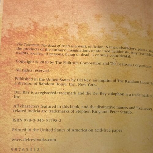 Stephen King & Peter Straub – The Talisman Volume 1: The Road of Trials – Furth, Shasteen, Ruffino & Mettler – Deluxe Graphic Adaptation