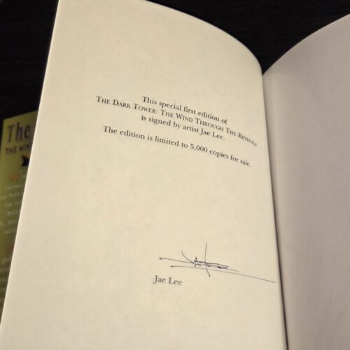 Stephen King The Dark Tower: Wind Through the Keyhole Artist Edition with Slipcase