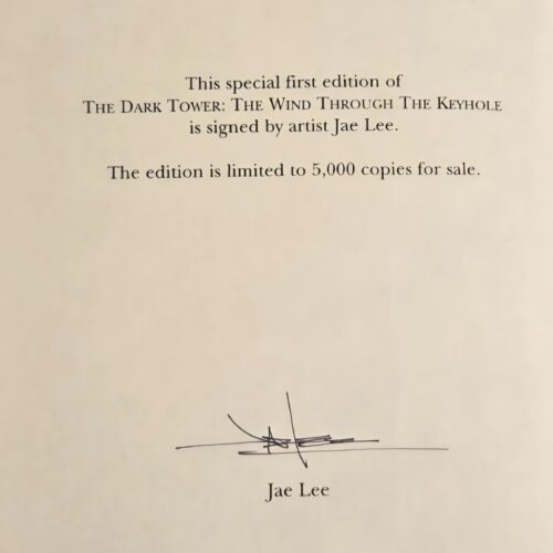 Stephen King The Dark Tower: Wind Through the Keyhole Artist Edition with Slipcase