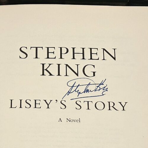 Lisey’s Story UK First Edition Stephen King Signed
