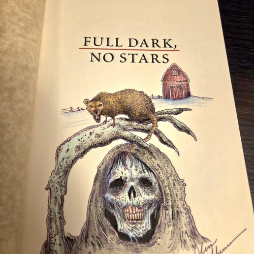 Stephen King – Full Dark, No Stars Gift Edition with Glenn Chadbourne Original Remarque