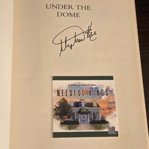 Stephen King – Under the Dome UK First Edition Signed – Hodder & Stoughton