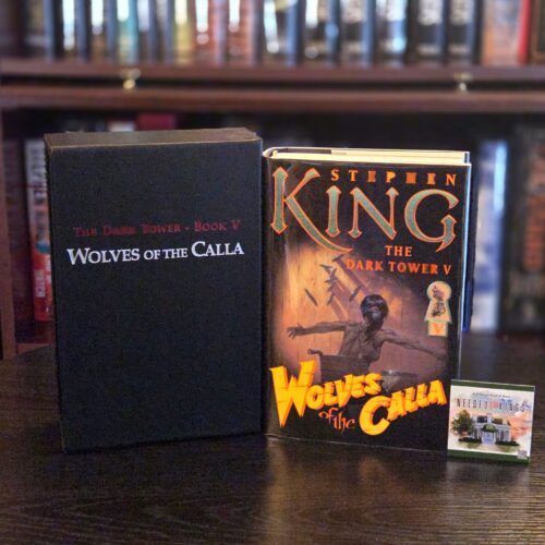 Stephen King The Dark Tower V: Wolves of the Calla First Edition Signed by Bernie Wrightson with Slipcase