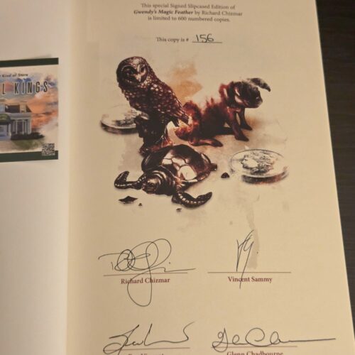 Richard Chizmar & Stephen King Gwendy's Magic Feather SST Signed Limited Edition #156