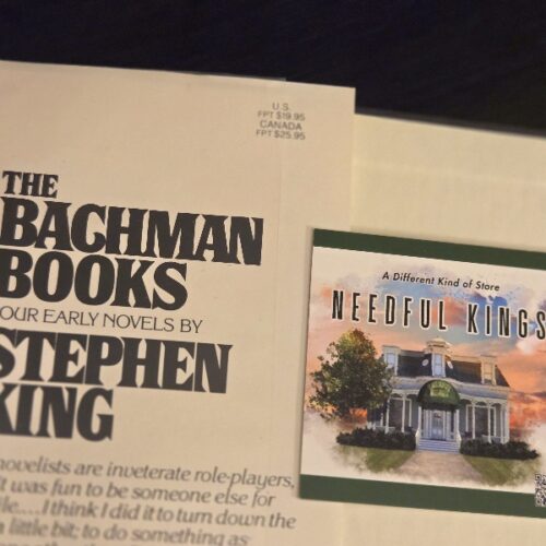 Stephen King as Richard Bachman - The Bachman Books NAL First Edition