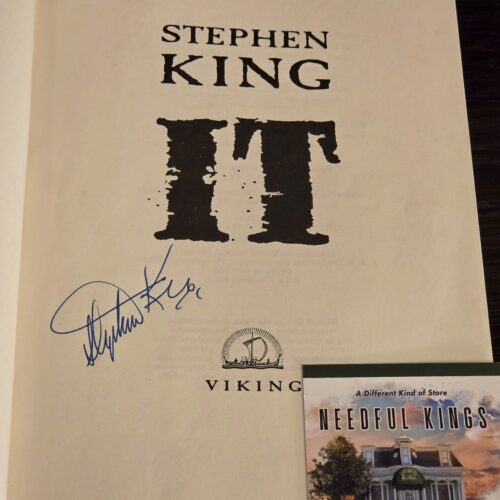 Stephen King IT First Edition Signed