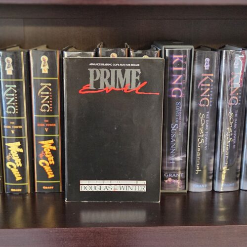 Prime Evil Advance Reading Copy (ARC)