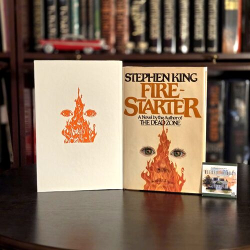Stephen King Firestarter Signed 5th Printing with Custom Slipcase