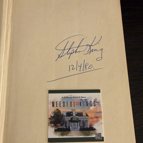 Stephen King Firestarter Signed 5th Printing with Custom Slipcase