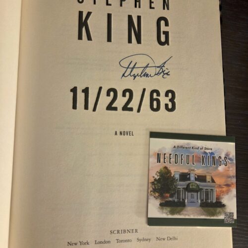Stephen King 11/22/63 First Edition Signed with Traycase