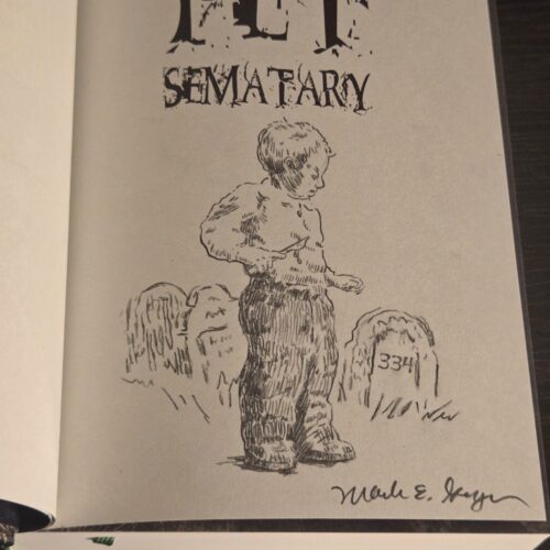 Stephen King Pet Sematary PS Publishing Signed Limited Edition #334/750 with Mark E. Geyer Remarque