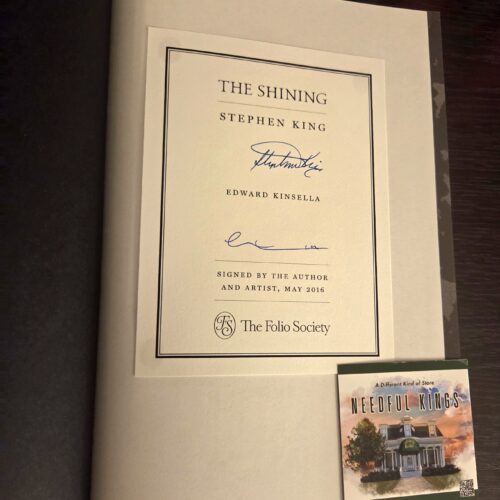 Stephen King The Shining Folio Society Signed Bookplate Edition