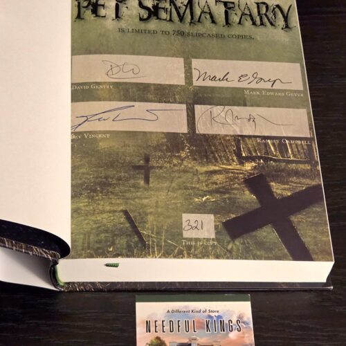 Stephen King – Pet Sematary PS Publishing Signed Limited Edition #321/750
