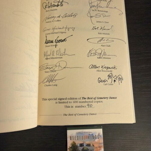 The Best of Cemetery Dance Signed Limited Edition #90 of 400