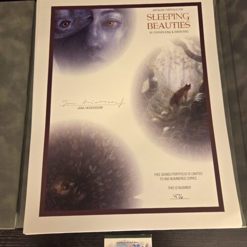 Stephen King & Owen King – Sleeping Beauties Cemetery Dance Signed Limited Art Portfolio #476/850