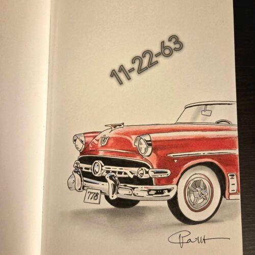 Stephen King — 11/22/63 PS Publishing Signed Limited Edition #778/1000 with François Vaillancourt Remarque